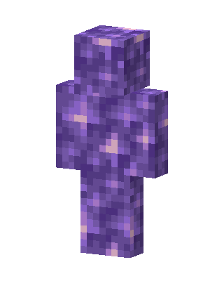 Amethyst Golem skin, 3D preview