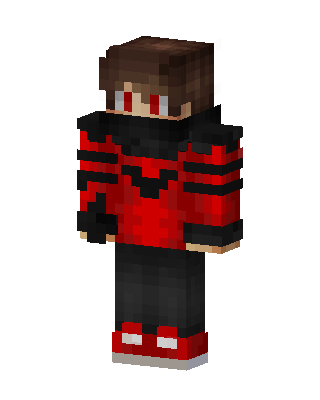 Red Player Boy Minecraft red skin