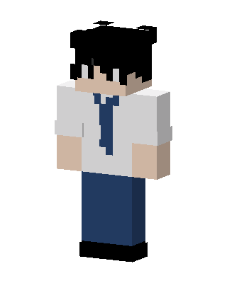 School Boy skin, 3D preview