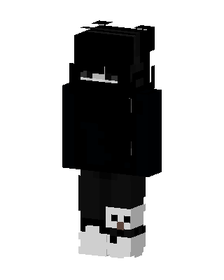 Shadow Hoodie skin, 3D preview