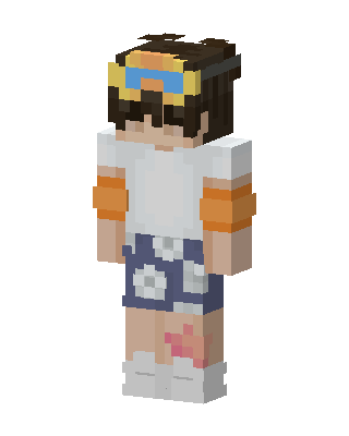 Summer Goggles Kid skin, 3D preview