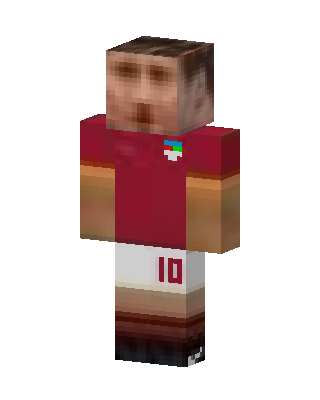 Red Athlete Boy Minecraft red skin