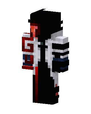 Black Hero Boy skin, 3D preview
