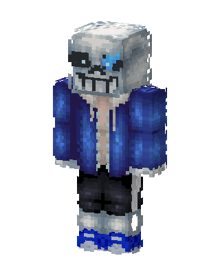 Sans skin, 3D preview