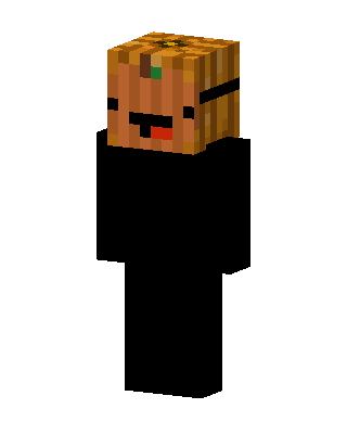 Pumpkin Head skin, 3D preview