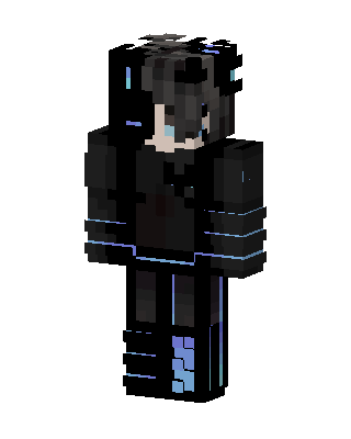 Neon Shadow skin, 3D preview