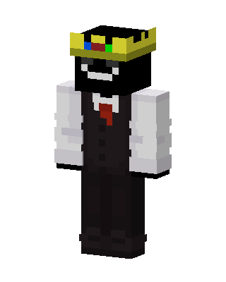 Black King Minecraft skin