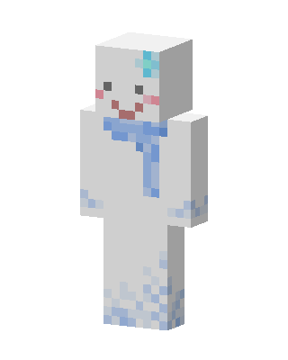 White Holiday skin, 3D preview