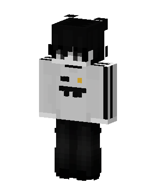 Monochrome Boy skin, 3D preview