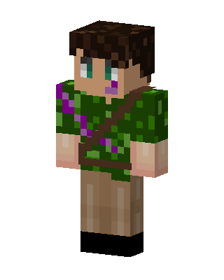 Green Hero Boy Minecraft green skin