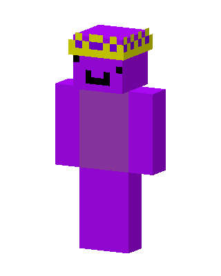 Purple Royal skin, 3D preview