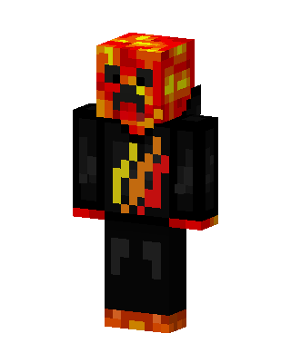 Black Firefighter Boy skin, 3D preview
