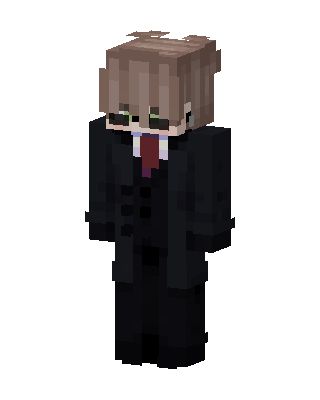 Suited Gentleman skin, 3D preview