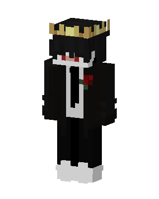 Black King Minecraft black skin