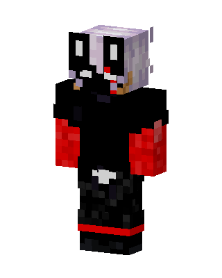 Black Villain Boy Minecraft black skin