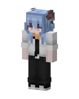 Ganyu Minecraft skin