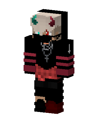 Black Villain skin, 3D preview