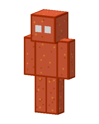 Copper Golem Minecraft mob skin