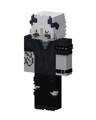 Black Emo Boy Minecraft goth skin