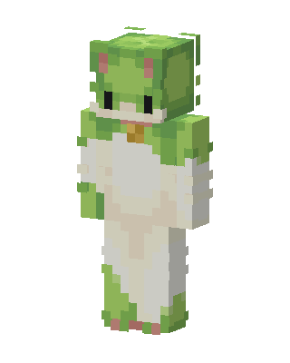 Frog Onesie skin, 3D preview