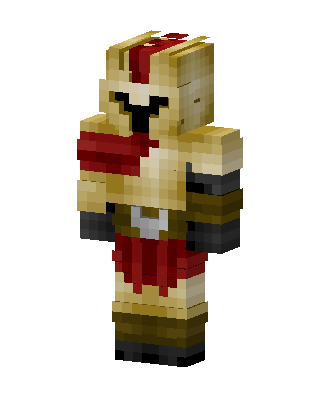 Spartan Warrior skin, 3D preview