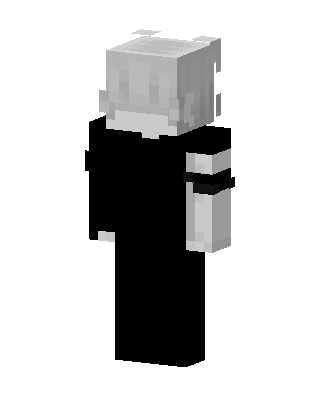 Monochrome Boy skin, 3D preview
