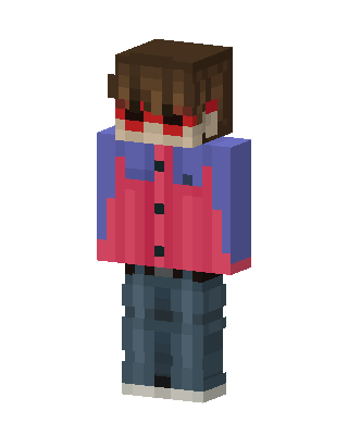 Pink Player Boy skin, 3D preview