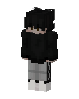 Shadow Hoodie skin, 3D preview