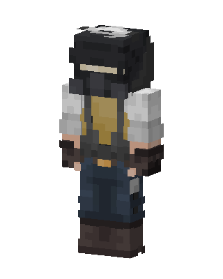 Wasteland Drifter skin, 3D preview