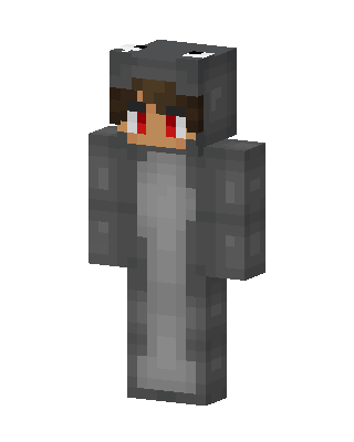 Shark Hoodie skin, 3D preview