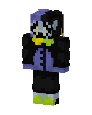 Jevil skin, 3D preview