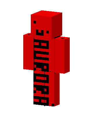 Red Blob Minecraft YouTuber skin