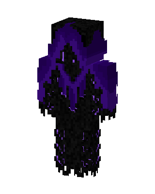 Purple Hero skin, 3D preview