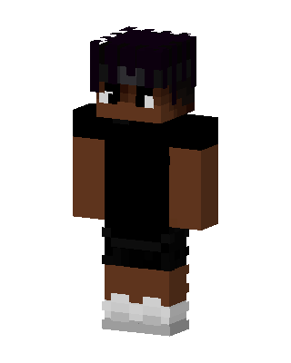 Black Player Boy Minecraft black skin