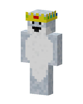 Royal Polar Bear skin, 3D preview