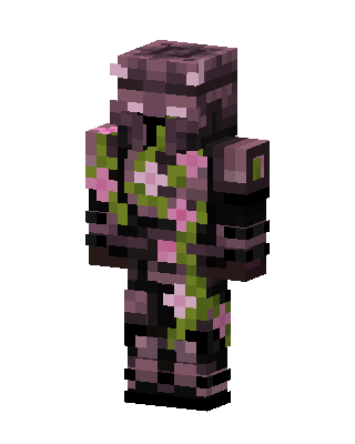 Blossom Golem skin, 3D preview