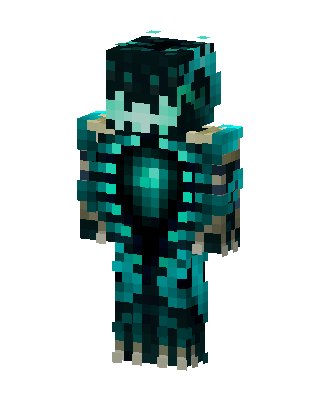 Deep Warden Minecraft skin