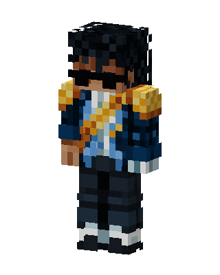 Golden Epaulette Cool Minecraft skin