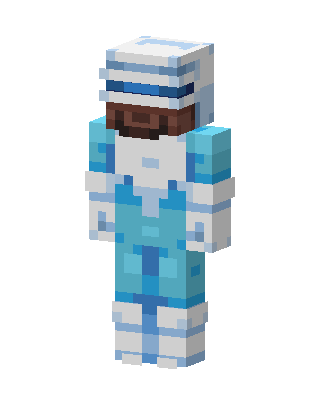 Frozone skin, 3D preview