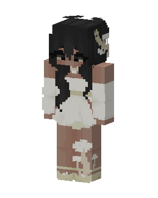 Dandelion Goddess Minecraft cute skin