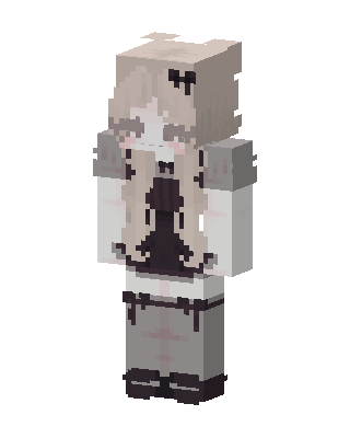 Gothic Maid skin, 3D preview