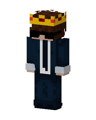 Blue King skin, 3D preview