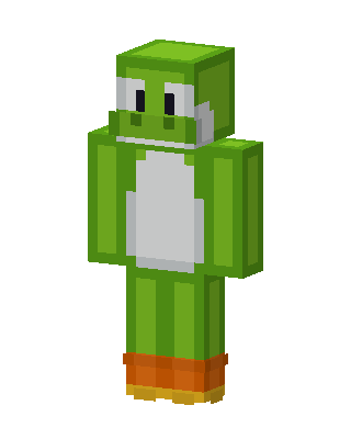 Yoshi skin, 3D preview