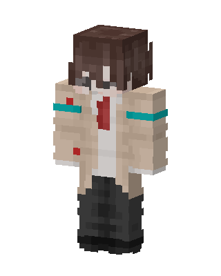 White Player skin, 3D preview