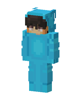 Blue Hoodie Boy Minecraft skin