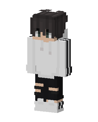 Ripped Hoodie Boy Minecraft skin
