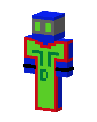 Green Robot Minecraft skin