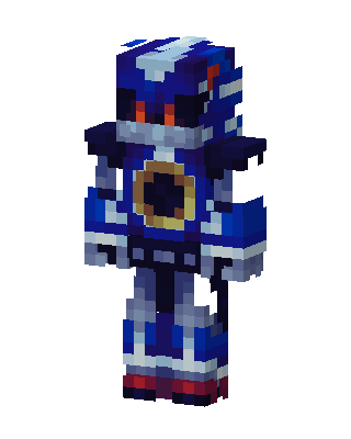 Metal Sonic skin, 3D preview