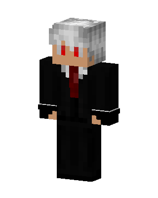 Black Suit Boy skin, 3D preview