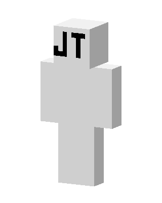 JT Blank skin, 3D preview